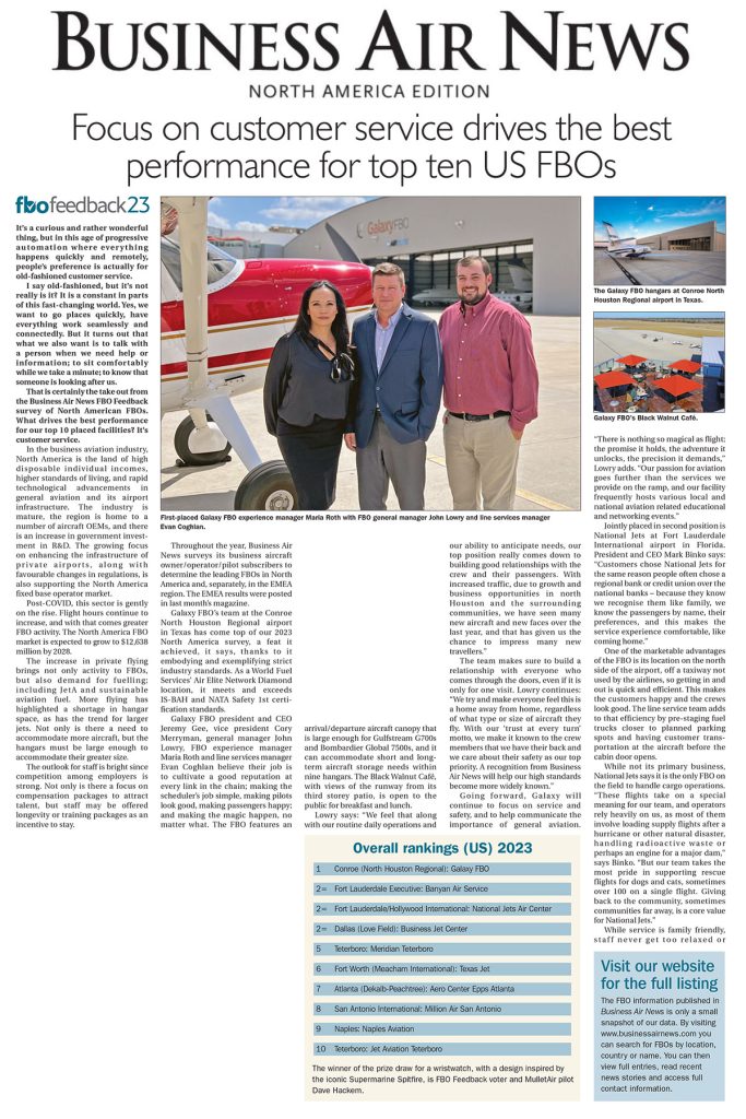 Business Air News October 2023 Issue